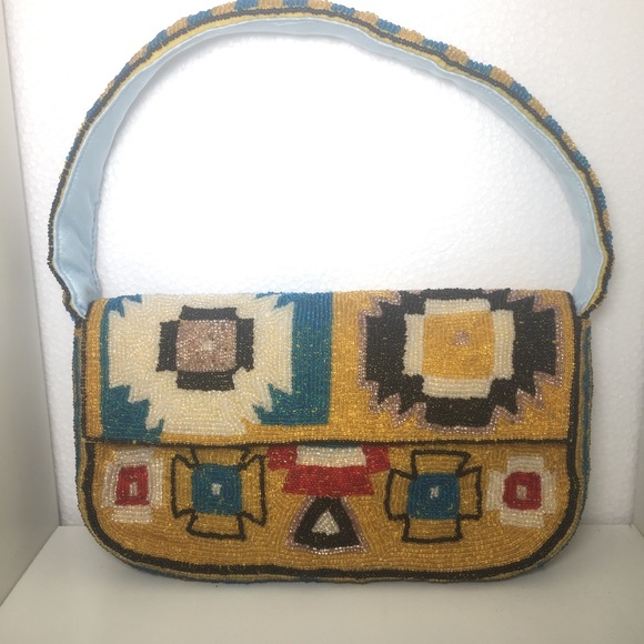 VTG CHRISTIANA beaded purse - Picture 2 of 14